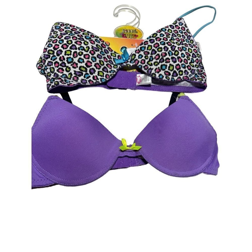 1000% Cute 2 Teen Bras size NWT